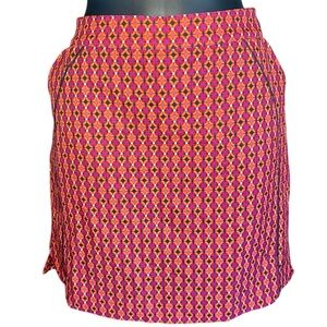 EP Pro women’s golf tennis skort skirt mini magenta pink orange sz 2 preloved